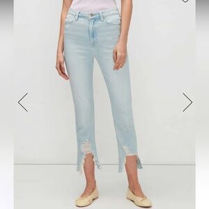 7 For all mankind ! LUXE VINTAGE  high waist slim kick woman’s size 31